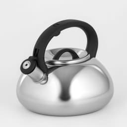 Чайник Доляна «Квант», 2.8 л, со свистком, фиксированная ручка, нержавеющая сталь, хромированный