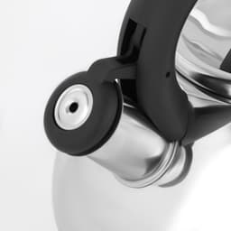 Чайник Доляна «Квант», 2.8 л, со свистком, фиксированная ручка, нержавеющая сталь, хромированный