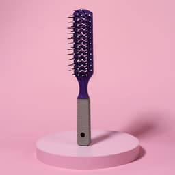 Расчёска массажная, вентилируемая, 3×21 см, фасовка 12 шт., МИКС