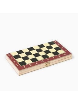 Настольная игра 3 в 1, набор: шахматы, шашки, нарды, 25×25 см