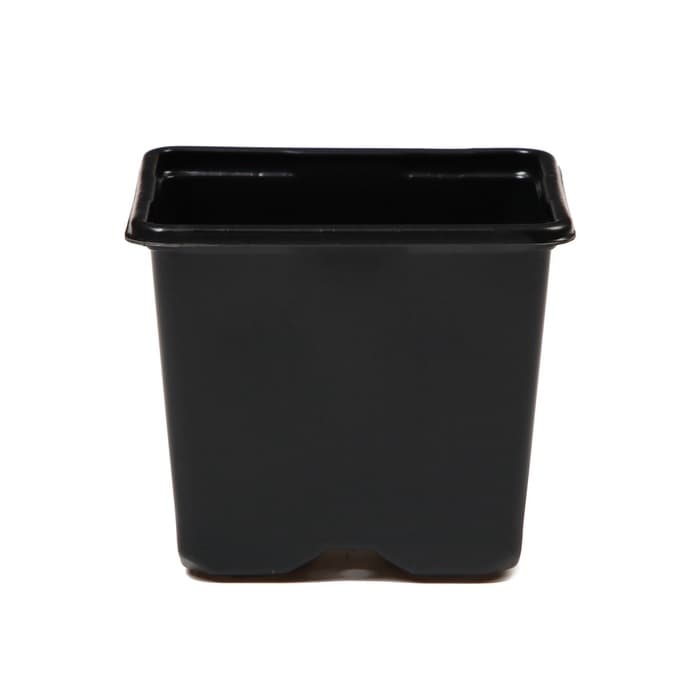 Горшок для рассады, 320 мл, 8×8×7 см, чёрный, Greengo