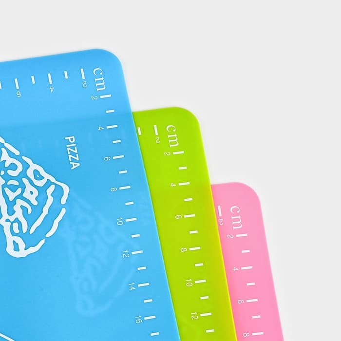 Коврик для выпечки и раскатки теста с разметкой Доляна «Эрме», силикон, 64.5×45 см, МИКС