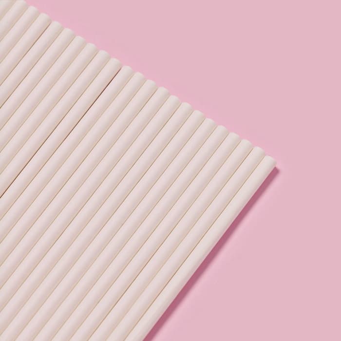 Палочки для леденцов Доляна, d=0.3 см, 10 см, набор 50 шт., бумага, белые