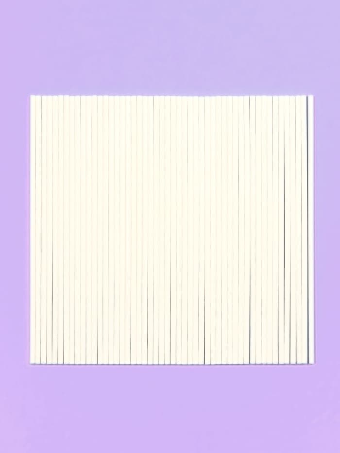 Палочки для кондитерских изделий, d=0.3 см, 15 см, набор 50 шт., бумага, белые