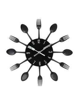Часы настенные «Столовые приборы», плавный ход, 32×32 см, циферблат 13 см