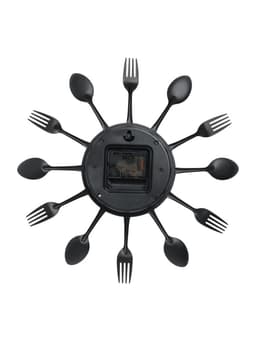 Часы настенные «Столовые приборы», плавный ход, 32×32 см, циферблат 13 см