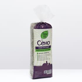 Наполнитель сено луговое «Зверье мое», 20 л, 600 г