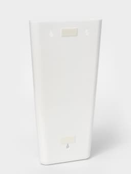 Корзина для пакетов IDEA «Геометрия», пластик, 18×9×35 см, белая