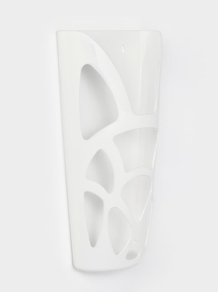 Корзина для пакетов IDEA «Геометрия», пластик, 18×9×35 см, белая