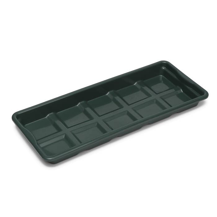 Набор для рассады: стаканы по 300 мл (10 шт.), поддон 41×17 см, цвет МИКС