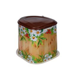 Туалет дачный, h=36 см, без дна, с отверстиями для крепления к полу, МИКС