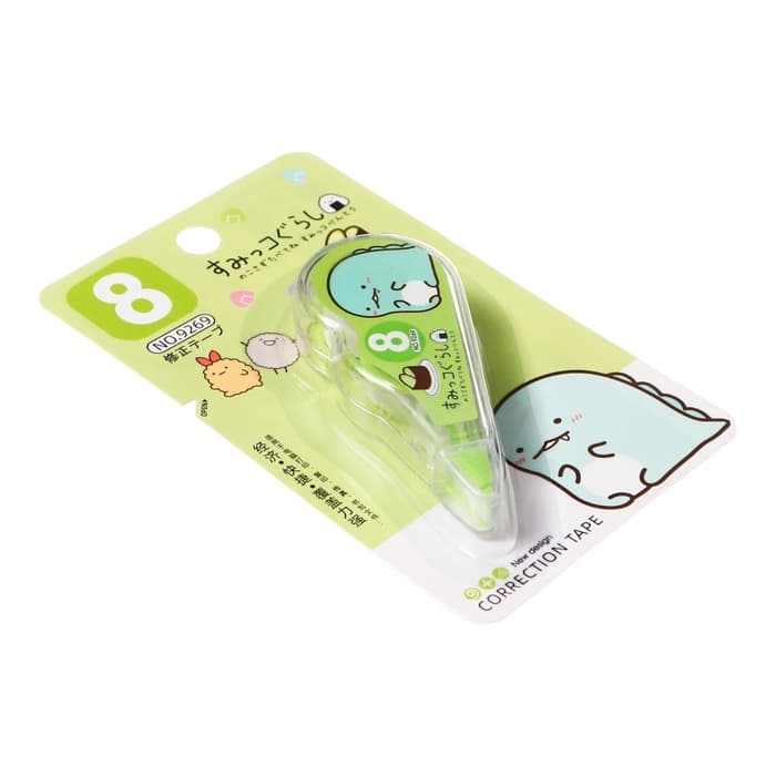 Корректор-лента 3 м × 5 мм, блистер, европодвес, корпус прозрачный с рисунком МИКС