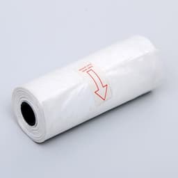 Контейнер с пакетами для уборки за собаками, 9.8×3.8×3.8 см, с фонариком, 15 пакетов, МИКС