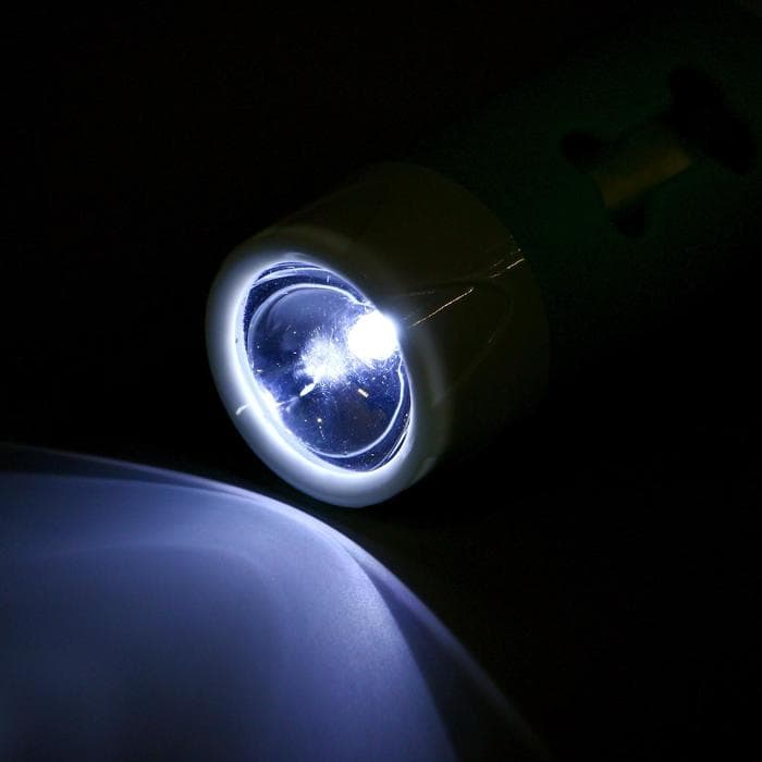 Контейнер с пакетами для уборки за собаками, 9.8×3.8×3.8 см, с фонариком, 15 пакетов, МИКС