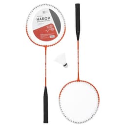 Набор для бадминтона ONLYTOP: 2 ракетки, волан, МИКС