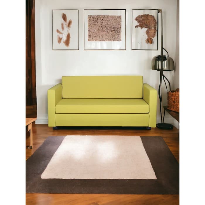 Диван «Нео Эппл», со спальным местом, цвет жёлтый/лайм