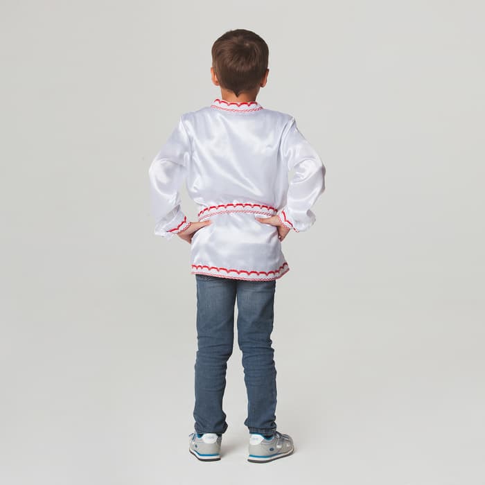 Русская народная рубаха для мальчика, р-р 60, рост 110-116 см
