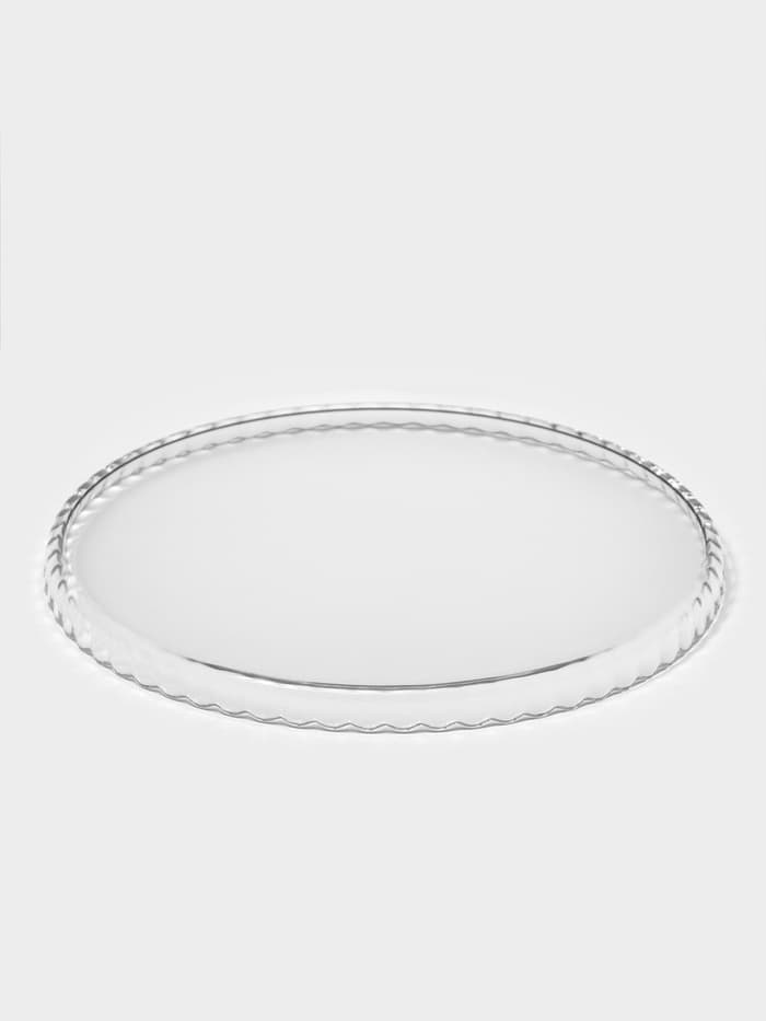 Блюдо Paşabahçe Patisserie, d=28 см, стекло, прозрачное