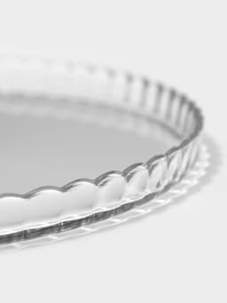 Блюдо Paşabahçe Patisserie, d=28 см, стекло, прозрачное