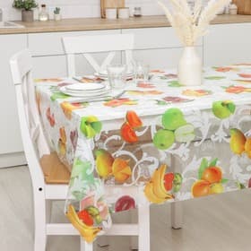 Клеёнка на стол Доляна «Сочность», ширина 137 см, рулон 30 м, толщина 0.07 мм