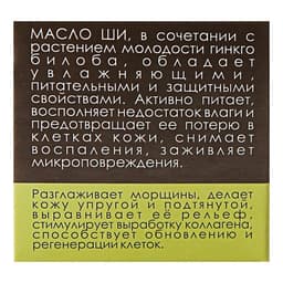 Масло Ши «Бизорюк» с маслом Гинкго Билоба для увлажнения кожи, 28 мл, 1 шт.