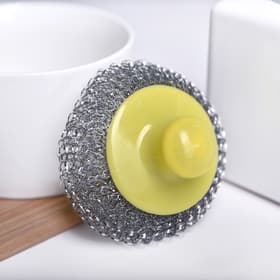 Губка для мытья для посуды «Бублик», 17 г, МИКС