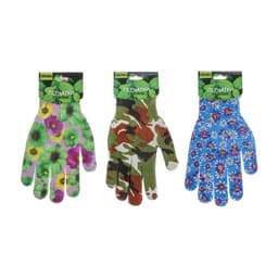 Перчатки садовые, нейлоновые, с ПВХ обливом, размер 9, МИКС, Greengo