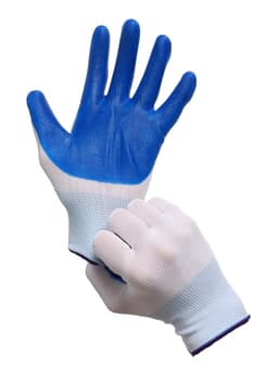 Перчатки садовые, нейлоновые, с нитриловым полуобливом, размер 8, МИКС, Greengo
