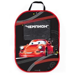 Незапинайка - защитная накидка на сиденье автомобиля с карманом «Лучший гонщик», 67×47.5 см