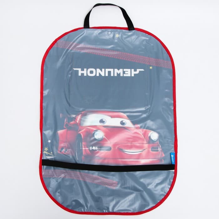 Незапинайка - защитная накидка на сиденье автомобиля с карманом «Лучший гонщик», 67×47.5 см