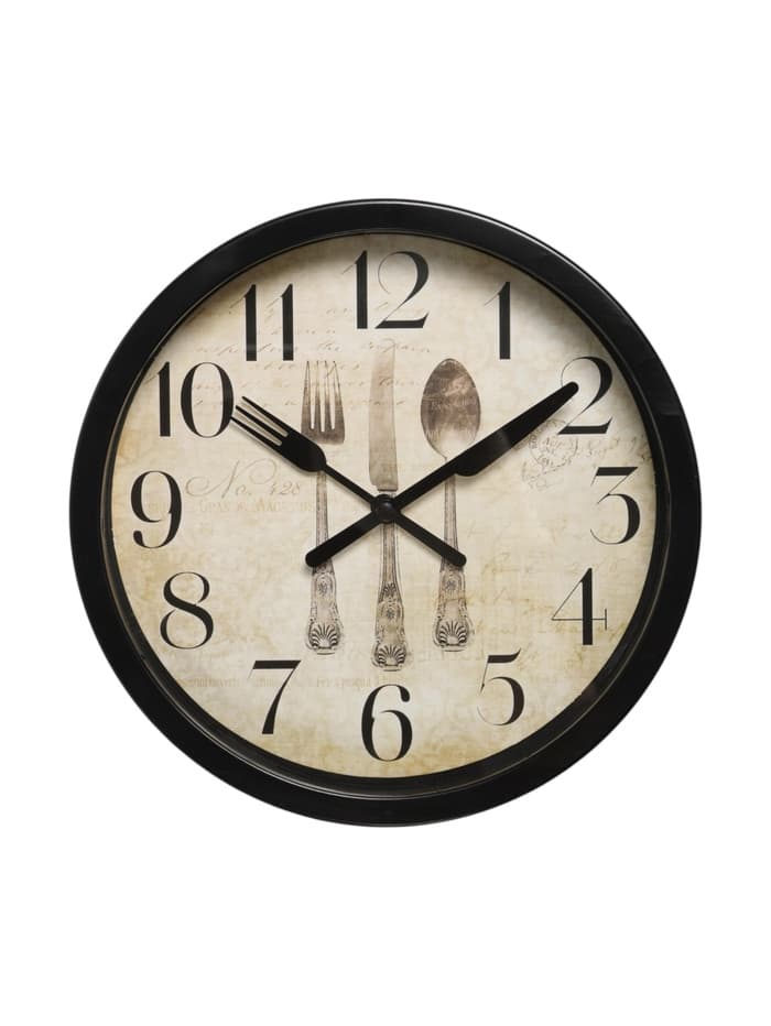 Часы настенные «Сервировка», серия: Кухня, плавный ход, d=20 см
