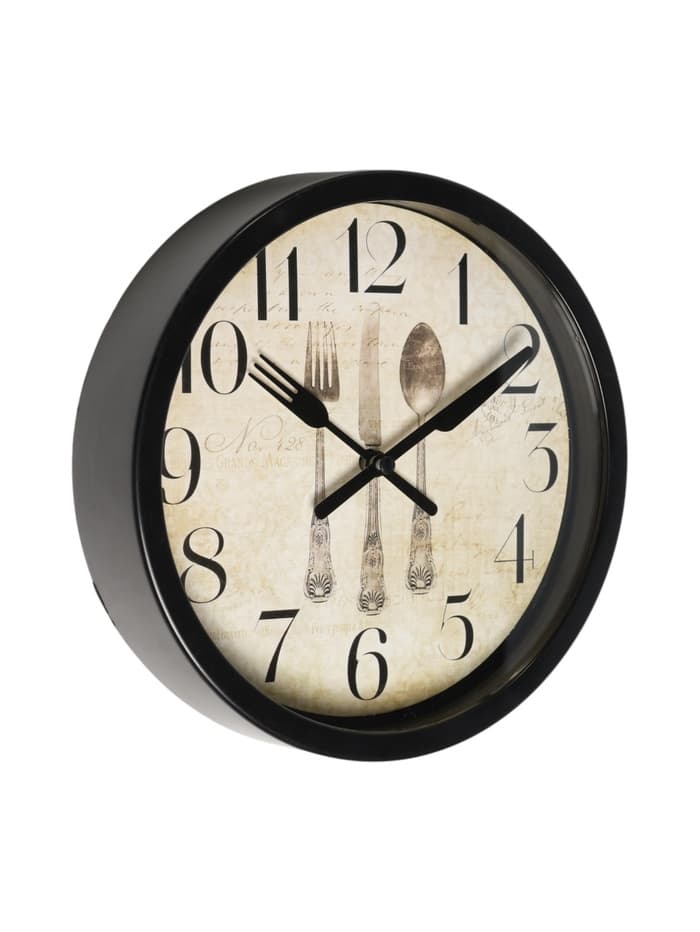 Часы настенные «Сервировка», серия: Кухня, плавный ход, d=20 см