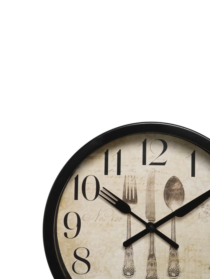 Часы настенные «Сервировка», серия: Кухня, плавный ход, d=20 см