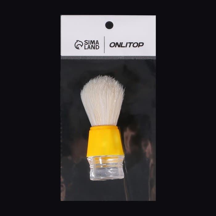 Помазок для бритья, пластиковый, МИКС