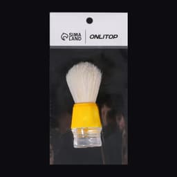 Помазок для бритья, пластиковый, МИКС