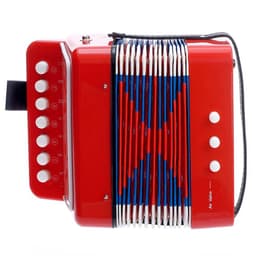 Музыкальная игрушка ZABIAKA «Гармонь», детская, красная