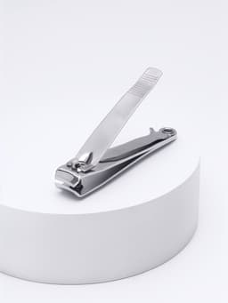 Кусачки книпсер педикюрные, с пилкой, 8 см, на блистере