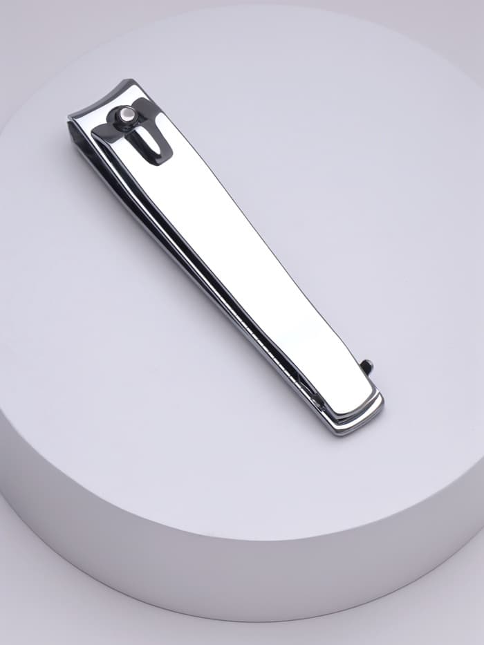 Кусачки книпсер педикюрные, с пилкой, 8 см, на блистере