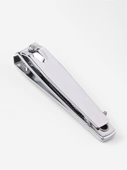 Кусачки книпсер маникюрные, с пилкой, 5.5 см, на блистере, с цепочкой