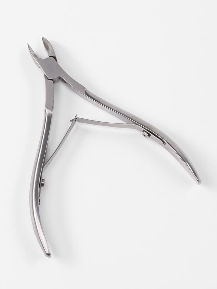 Кусачки маникюрные для кутикулы, двойная пружина, 10.5 см, длина лезвия-8 мм