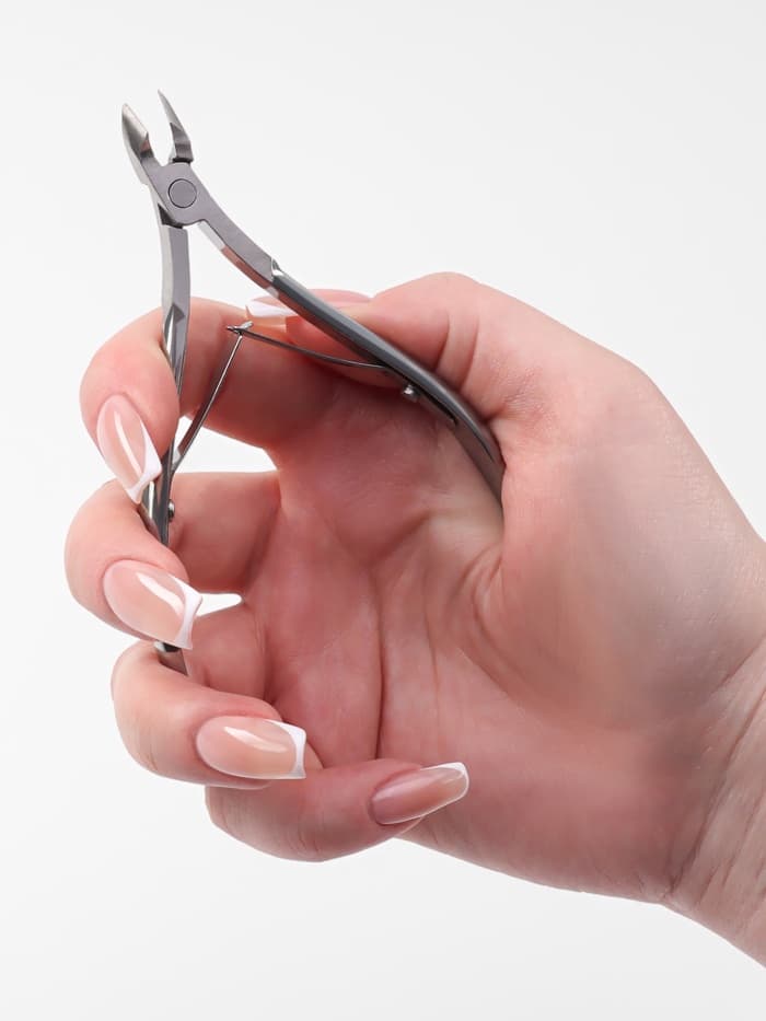 Кусачки маникюрные для кутикулы, двойная пружина, 10.5 см, длина лезвия-8 мм