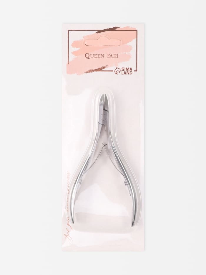 Кусачки маникюрные для кутикулы, двойная пружина, 10.5 см, длина лезвия-8 мм