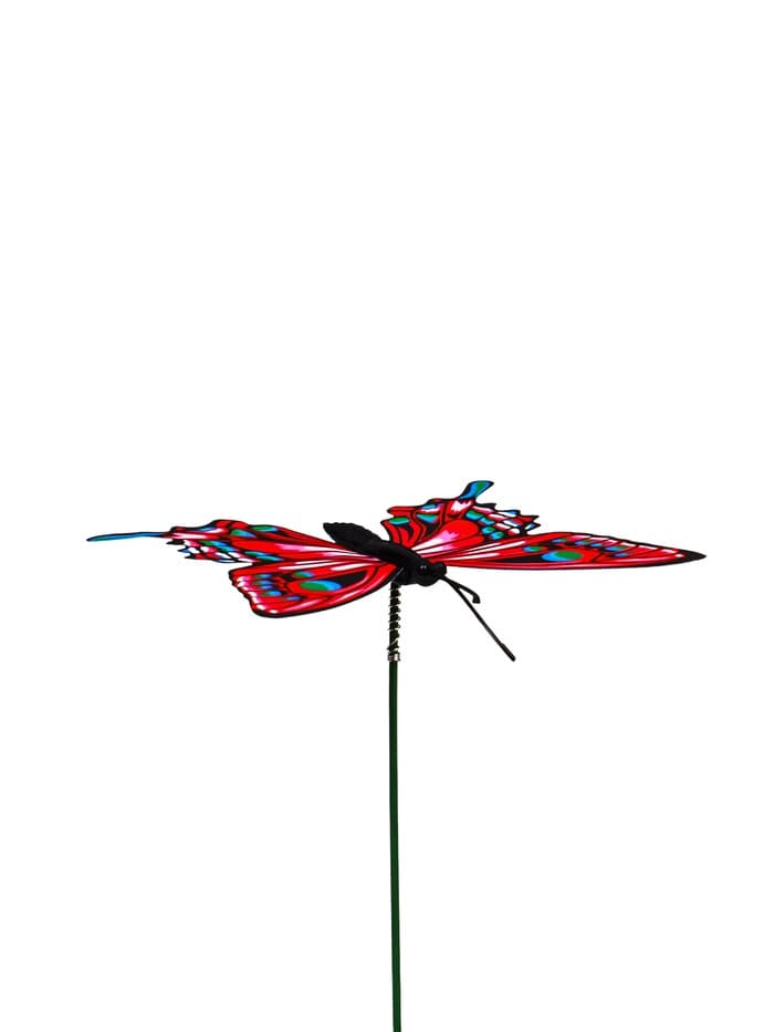 Штекер садовый «Бабочка вайлет», 8×7 см, h=25 см, МИКС