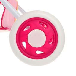 Коляска универсальная для кукол «Радуга» зимняя, с корзиной и сумкой, металлический каркас