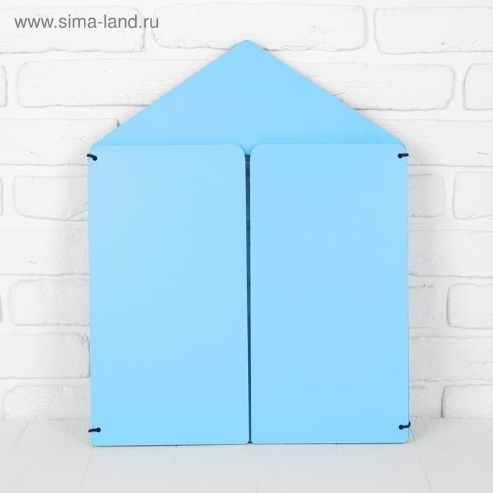 Ширма для кукольного театра, дерево, окно 30×20 см