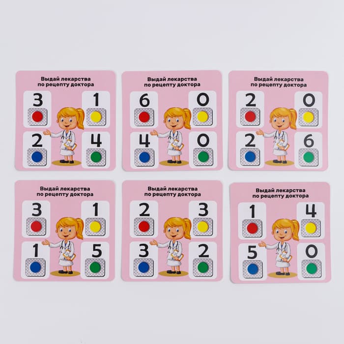 Мозаика «Бабочки», 4 бабочки, 40 кружков d=2 см