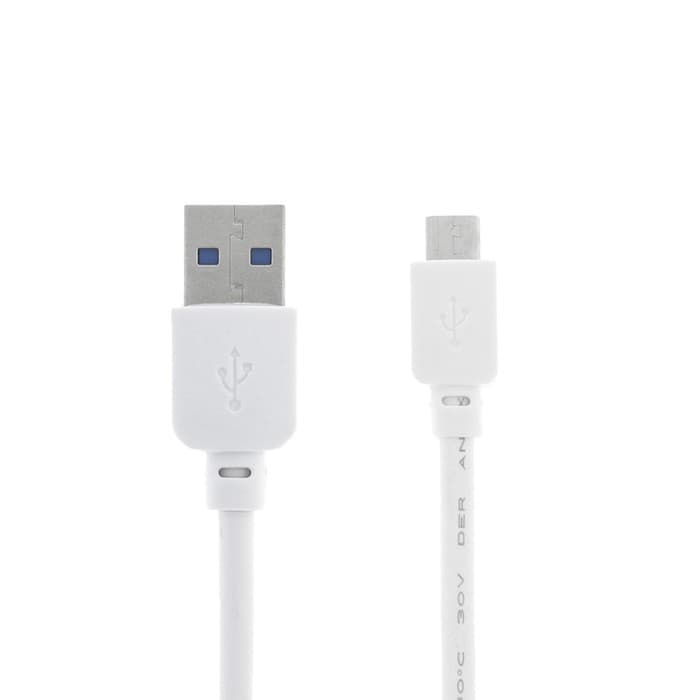 Кабель Luazon, microUSB - USB, 1 А, 1.5 м, утолщённый, белый