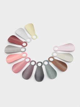 Ложка для обуви Solomon, 11.5 см, толщина 1 мм, металл, МИКС