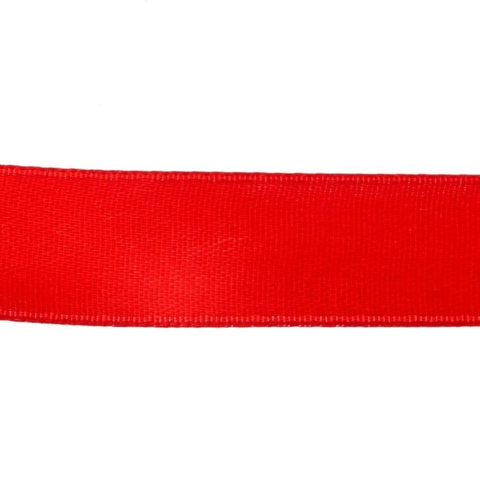 Лента для медали, красная