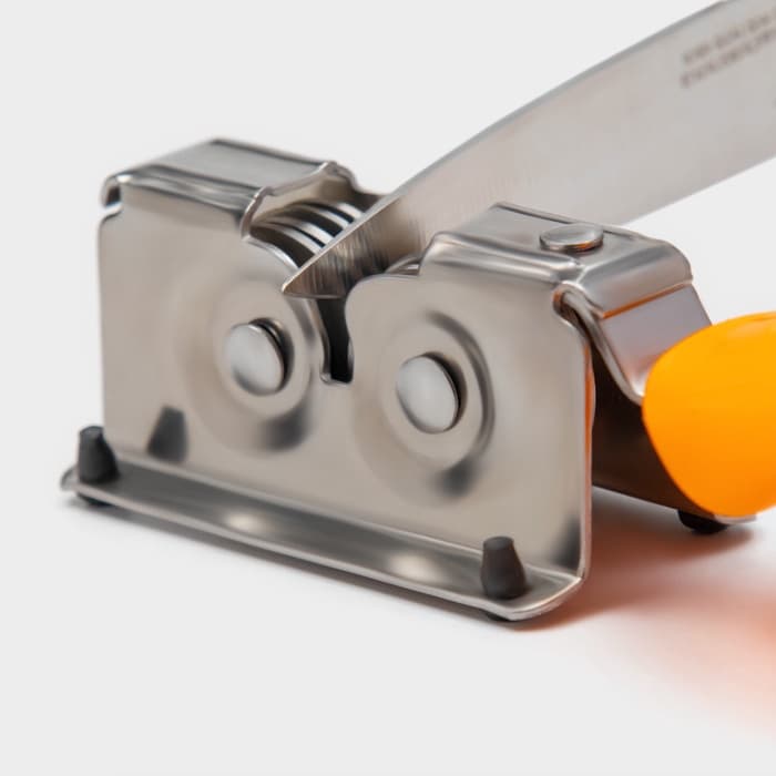 Точилка для ножей Доляна «Оранж», 19×3.5 см